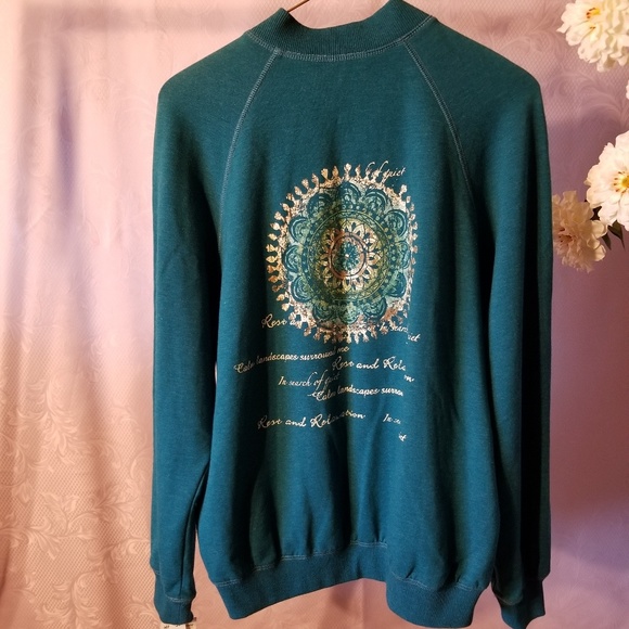 NWT Alfred Dunner Zip Up Sweatshirt Size 10 - Picture 2 of 4